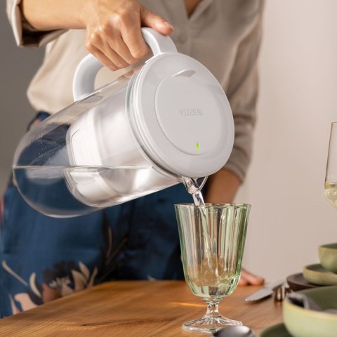 Dzbanek filtrujący Brita Glass+2 wkłady MaxtraPro PP (niebieski; 2,5l)