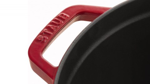 Garnek żeliwny okrągły STAUB Cocotte 22cm 2,6L czerwony40509-825-0