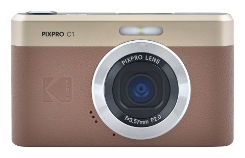 Kodak PIXPRO C1BN 1/3" Kompaktowy aparat fotograficzny 13 MP CMOS 4160 x 3120 px Brązowy