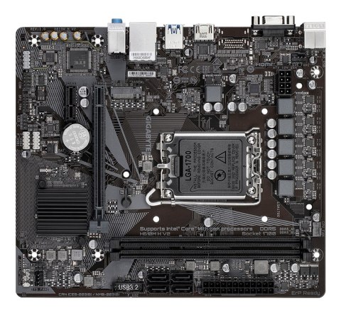 GIGABYTE H610M H V2 płyta główna Intel H610 Express LGA 1700 micro ATX