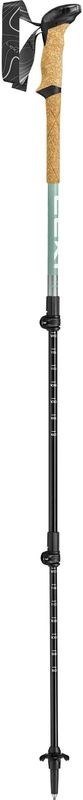 Kije trekkingowe LEKI Makalu Lite 90-125cm, szaro-zielone