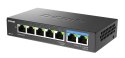 Switch sieciowy D-Link DMS-107/E łącza sieciowe Nie zarządzany Gigabit Ethernet (10/100/1000) Czarny