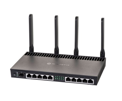 Router WiFi 5 Mikrotik RB4011iGS+5HacQ2HnD-IN 2,4GHz(2x2)/5GHz(4x4) 11p