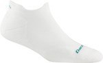 Skarpetki damskie Darn Tough Run No Show Tab Ultra-Lightweight with Cushion - white rozmiar: s