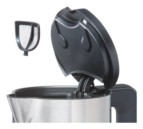 Bosch TWK8611P czajnik elektryczny 1,5 l 2400 W Antracyt, Stal nierdzewna, Biały