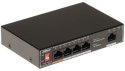 Dahua Technology PoE SF1005P Nie zarządzany L2 Fast Ethernet (10/100) Obsługa PoE Czarny