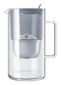 AQUAPHOR Glass Maxfor+ Mg Dzbanek z filtrem do wody 2,5 l Szary, Przezroczysty