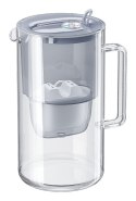 AQUAPHOR Glass Maxfor+ Mg Dzbanek z filtrem do wody 2,5 l Szary, Przezroczysty