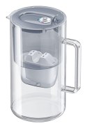 AQUAPHOR Glass Maxfor+ Mg Dzbanek z filtrem do wody 2,5 l Szary, Przezroczysty