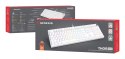 GENESIS NKG-2300 klawiatura Uniwersalne USB QWERTY Angielski Biały