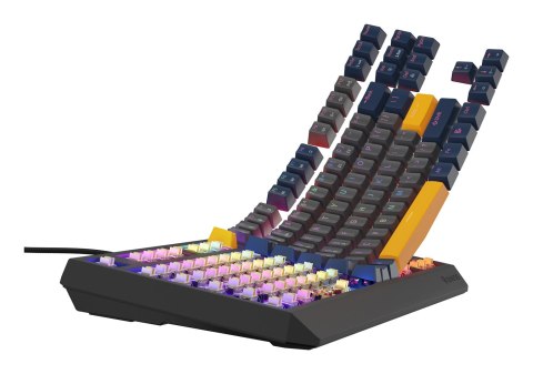 GENESIS Thor 230 TKL klawiatura Gaming USB QWERTY Angielski Niebieski