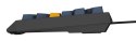 GENESIS Thor 230 TKL klawiatura Gaming USB QWERTY Angielski Niebieski
