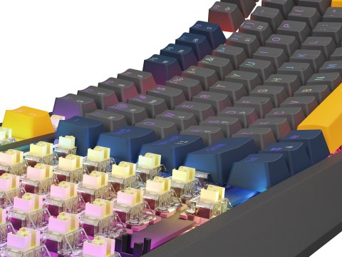 GENESIS Thor 230 TKL klawiatura Gaming USB QWERTY Angielski Niebieski