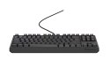 GENESIS Thor 230 TKL klawiatura Gaming USB QWERTY Czeski, Słowacki Czarny