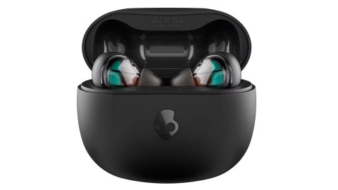 Skullcandy (Czaszka) | Prawdziwe bezprzewodowe słuchawki douszne | KOLEJ | Łączność Bluetooth | Czarny