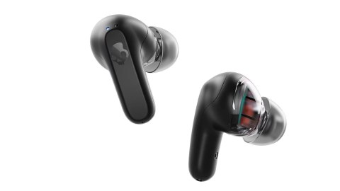 Skullcandy (Czaszka) | Prawdziwe bezprzewodowe słuchawki douszne | KOLEJ | Łączność Bluetooth | Czarny