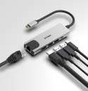Adapter D-Link DUB-M520 - Przewodowy - Thunderbolt 3 - 60 W - 10,100,1000 Mbit/s - IEEE 802.3 - IEEE 802.3ab - IEEE 802.3az - IE