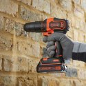 Black & Decker BDCHD18KB-QW wiertło Czarny, Pomarańczowy