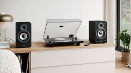 Sharp RP-TT100 obrotowy talerz gramofonu Gramofon z napędem pasowym Czarny Automatyczny