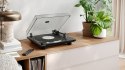 Sharp RP-TT100 obrotowy talerz gramofonu Gramofon z napędem pasowym Czarny Automatyczny