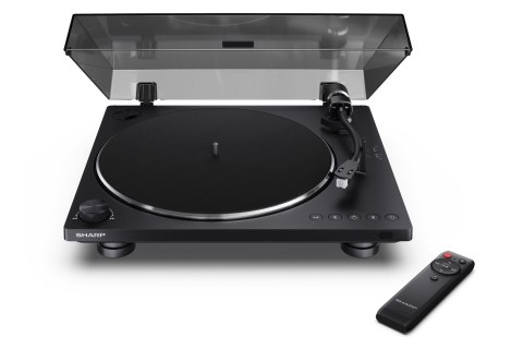 Sharp RP-TT100 obrotowy talerz gramofonu Gramofon z napędem pasowym Czarny Automatyczny