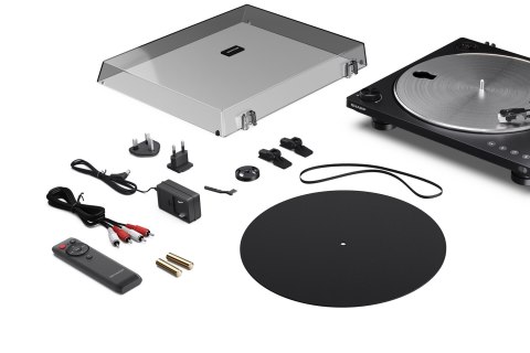 Sharp RP-TT100 obrotowy talerz gramofonu Gramofon z napędem pasowym Czarny Automatyczny