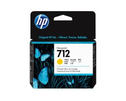 HP 712 29-ML YELLOW DESIGNJET/INK CARTRIDGE