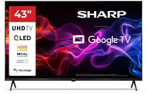 Sharp 43HP5265E Telewizor 109,2 cm (43") 4K Ultra HD Smart TV Wi-Fi Czarny