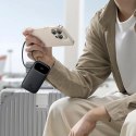 Baseus EnerFill FC31 Powerbank z wyświetlaczem cyfrowym z 2 wbudowanymi kablami USB-C 20000mAh 45W Czarny