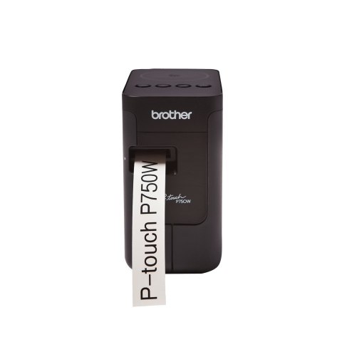 Brother PT-P750W drukarka etykiet 180 x 180 DPI 30 mm/s Przewodowy i Bezprzewodowy HSE/TZe Wi-Fi