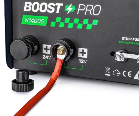 Prostownik akumulatorowy z rozruchem 40A 12V/24V W14005 WUBER