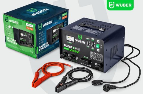 Prostownik akumulatorowy z rozruchem 40A 12V/24V W14005 WUBER