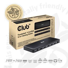CLUB3D Club 3D, Dockingstation TB4 12 in 1