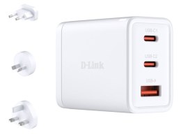 D-Link DCP-651 ładowarka do urządzeń przenośnych Uniwersalne Biały Prąd przemienny Szybkie ładowanie Wewnętrzna