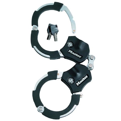 MASTER LOCK Street Cuff Slot Czarny, Srebrny 360 mm Zamek pierścieniowy
