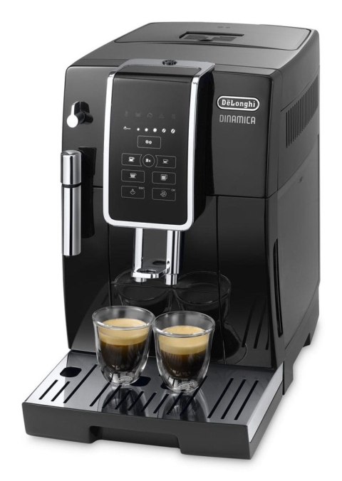 Ekspres ciśnieniowy automatyczny DeLonghi Dinamica ECAM 350.15.B (1450W; kolor czarny)