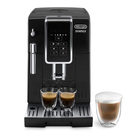 Ekspres ciśnieniowy automatyczny DeLonghi Dinamica ECAM 350.15.B (1450W; kolor czarny)