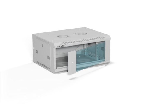 ALANTEC Szafa wisząca 19" 4U 600x450, kolor szary