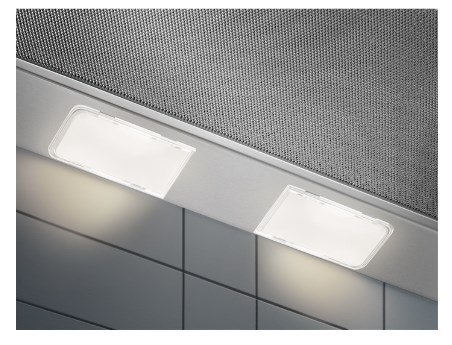 Electrolux LFP326S okap kuchenny Pół wbudowany (wyciągany) Szary 410 m3/h C