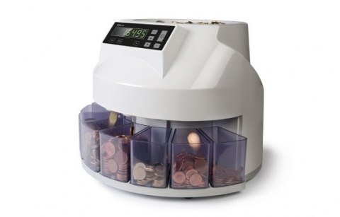 Safescan 1250 EUR Maszyna do liczenia monet Biały