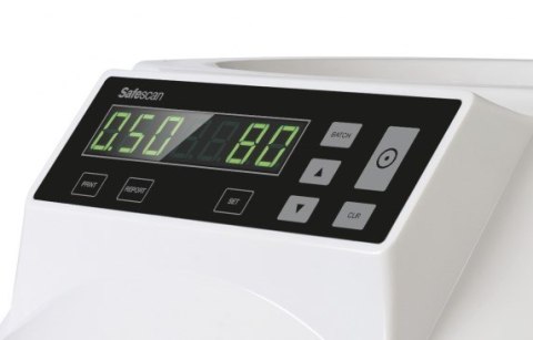 Safescan 1250 EUR Maszyna do liczenia monet Biały