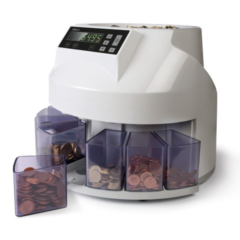 Safescan 1250 EUR Maszyna do liczenia monet Biały