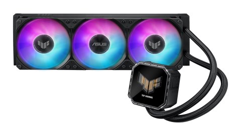 ASUS TUF Gaming LC III 360 ARGB LCD Procesor Chłodnica cieczy all-in-one 12 cm Czarny 1 szt.