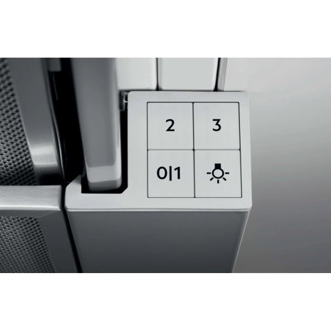 Electrolux LFP326S okap kuchenny Pół wbudowany (wyciągany) Szary 410 m3/h C