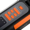 Adler AD 1920 Radio Awaryjne Panel Słoneczny/ Korbka/ Powerbank 4500 mAh Czarny