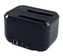 LC-Power LC-DOCK-U3-III stacja dokująca do dysków twardych USB 3.2 Gen 1 (3.1 Gen 1) Type micro-B Czarny