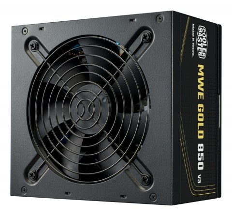 Cooler Master MWE GOLD 850 V3 moduł zasilaczy 850 W 24-pin ATX ATX Czarny