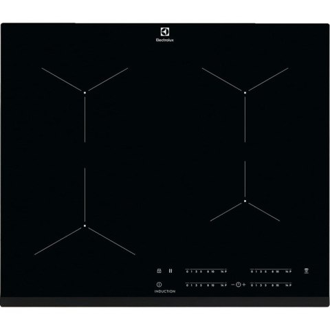 Electrolux EIT61443B płyta kuchenna Czarny Wbudowany Płyta indukcyjna strefowa 4 stref(y)