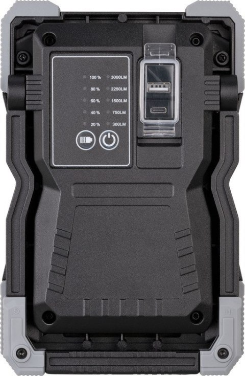Brennenstuhl Rufus Czarny, Szary 30 W LED