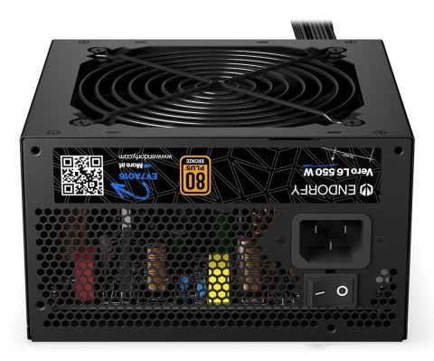 ENDORFY Vero L6 moduł zasilaczy 550 W 24-pin ATX ATX Czarny